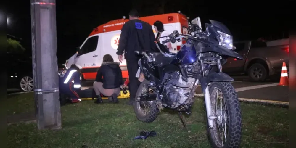 Médicos do Samu e socorristas do Siate estiveram no local