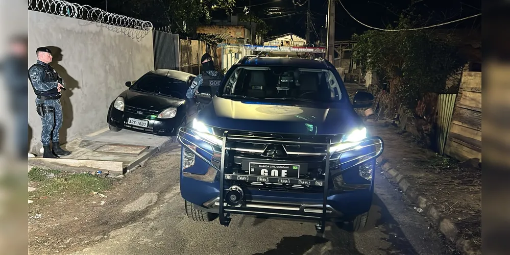 A vítima sofreu um ferimento a bala no braço