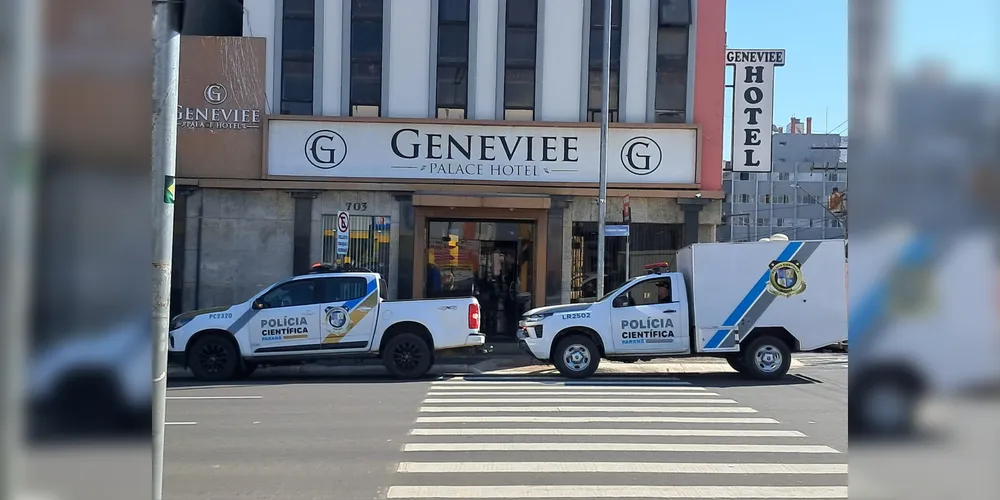 O caso aconteceu no Geneviee Palace Hotel, na rua Balduíno Taques.