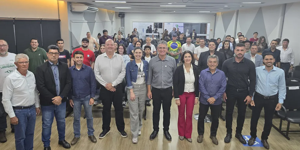 ASCAMSUL fortaleceu laços políticos da região, em Telêmaco Borba/PR.