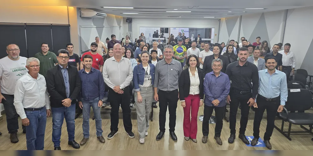 ASCAMSUL fortaleceu laços políticos da região, em Telêmaco Borba/PR.
