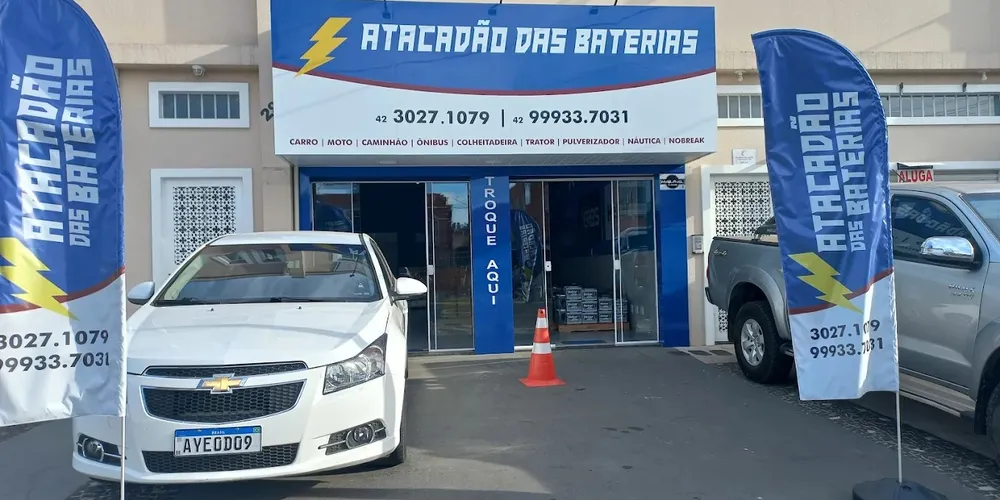 O Atacadão das Baterias se diferencia pela agilidade e qualidade de atendimento