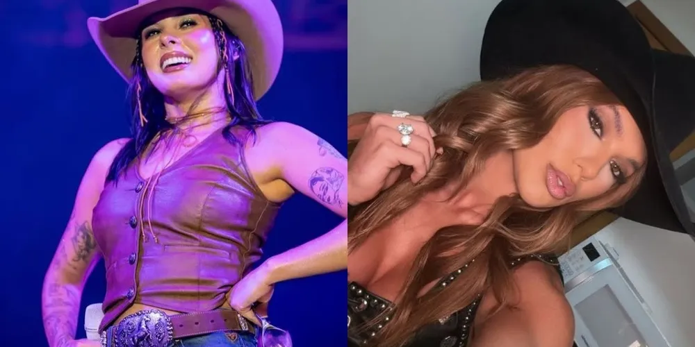 Ana Castela e Virginia Fonseca