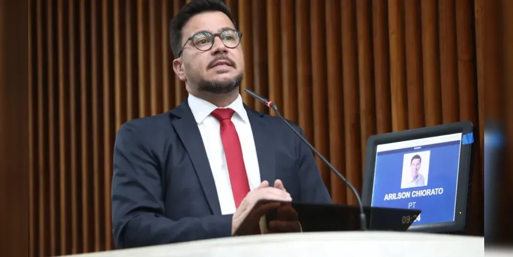 Arilson Chiorato é deputado estadual pelo PT no Paraná