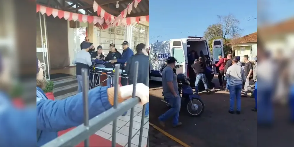 O ataque a uma escola municipal chocou a cidade de Estação