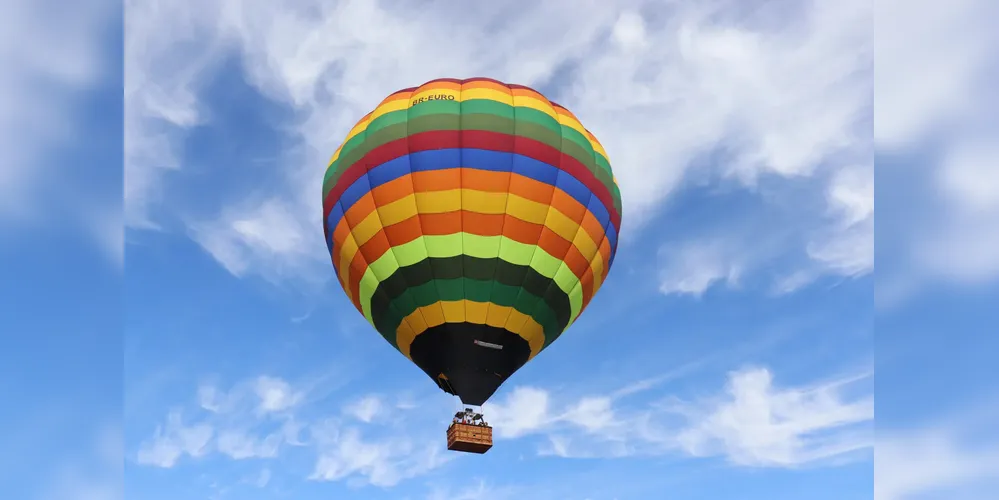 População poderá entrar na cesta do balão em segurança