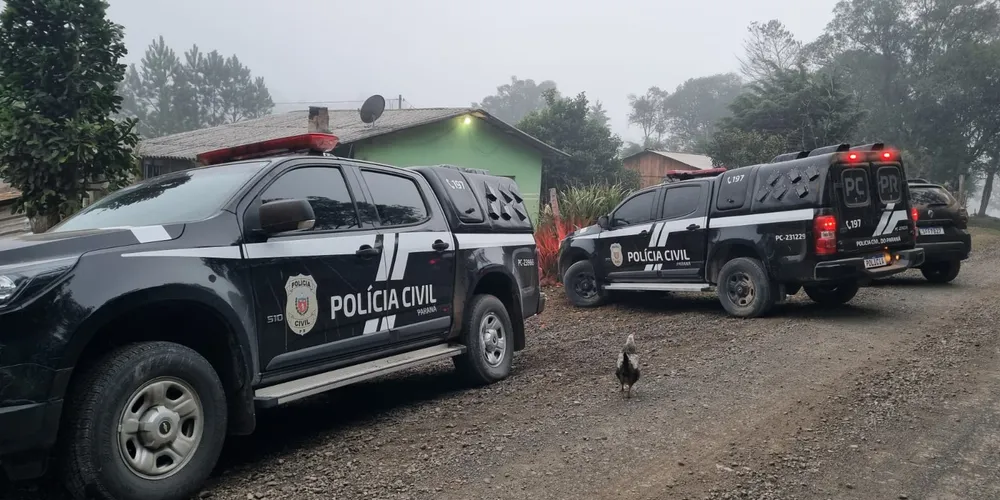 Homens são presos suspeitos de furto no PR; um se escondeu embaixo da cama