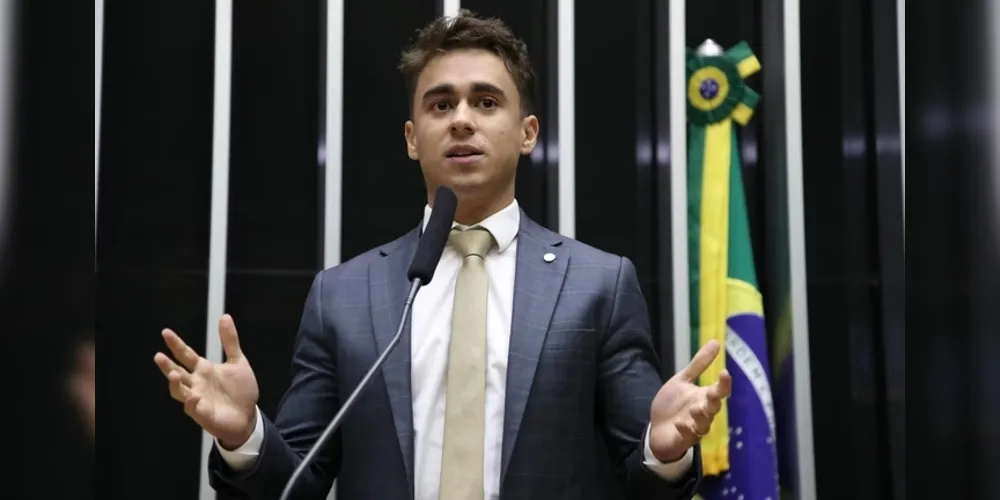 Nikolas Ferreira (PL-MG) é um dos deputados na lista de denúncias da Mesa Diretora da Câmara