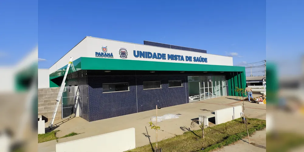 A UMS de Telêmaco Borba seguirá o padrão do Governo do Estado – na imagem a UMS de Maria Helena