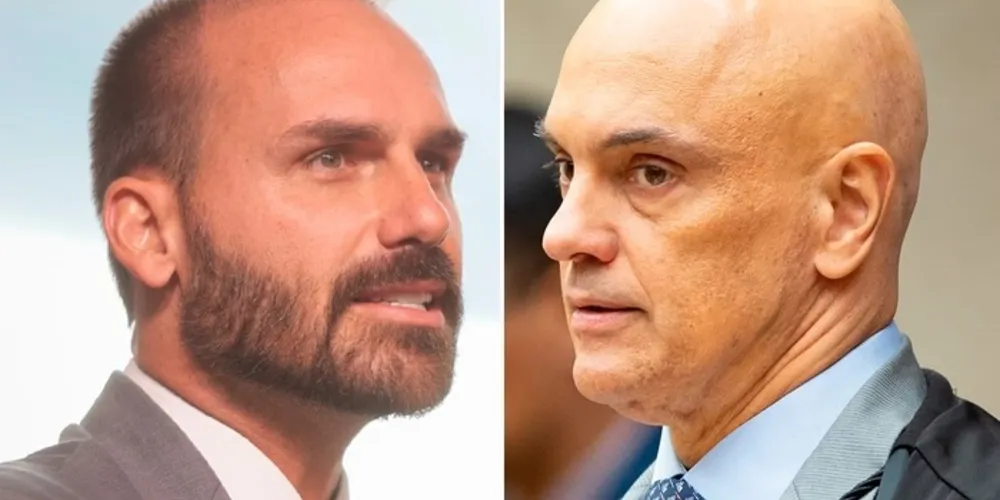 O inquérito apura suposta obstrução de Eduardo em relação à investigação de organização criminosa e tentativa de abolição violenta do Estado Democrático de Direito