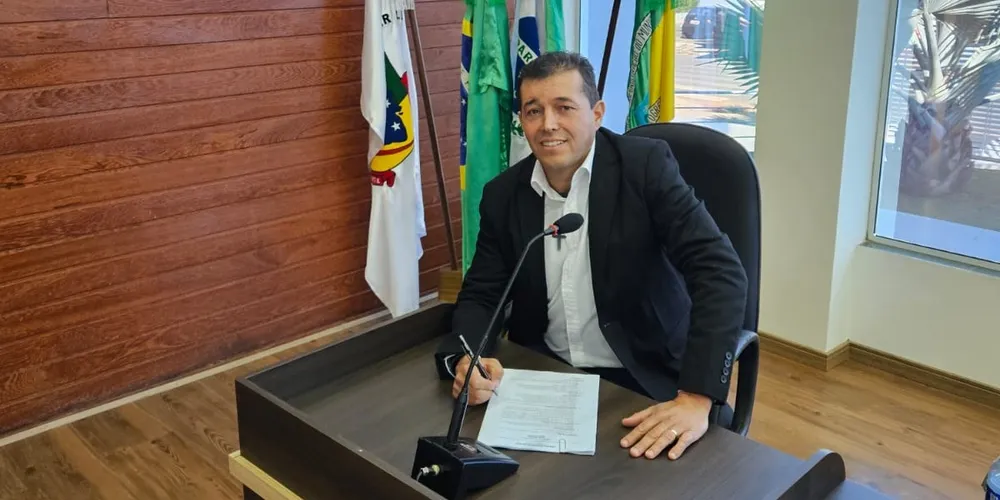 A posse de Cleyton Vaz aconteceu nesta terça-feira (22)