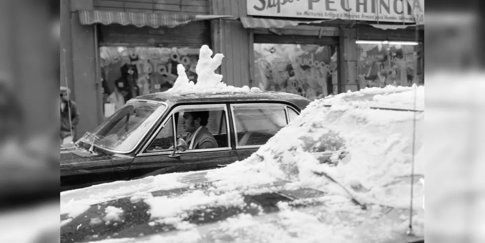 Há 50 anos, Curitiba ficava toda branca: Simepar explica o fenômeno de 1975