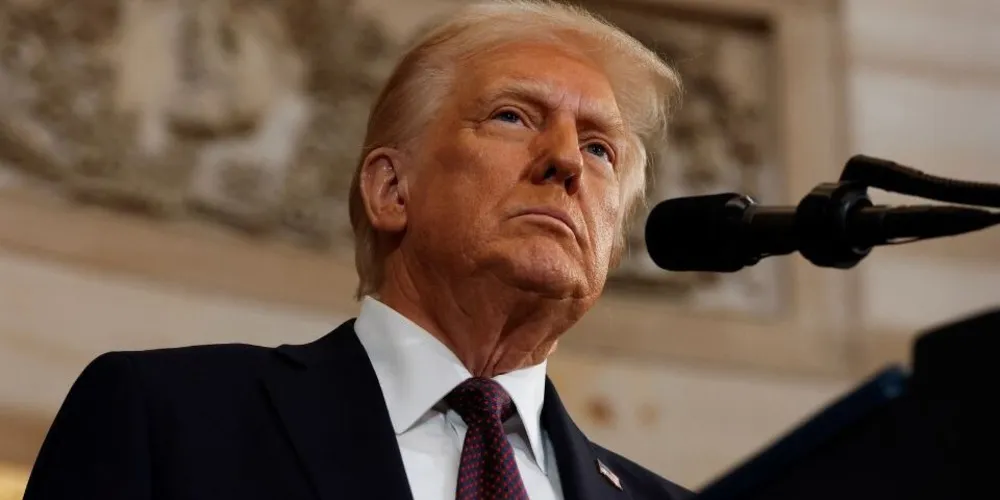 Donald Trump é o presidente dos Estados Unidos