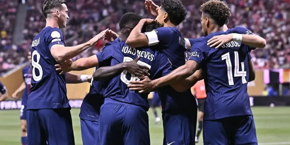 O PSG atropelou a Inter de Messi