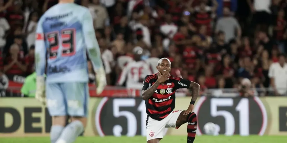 O Flamengo é o líder do nacional