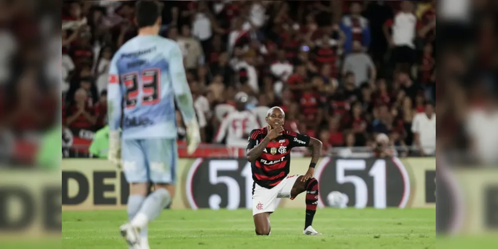 O Flamengo é o líder do nacional