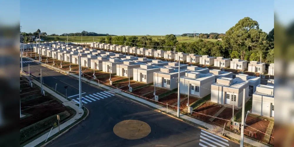 293 casas entregues no Residencial bem Viver Uvaranas