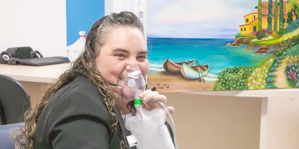 Rosangela foi internada no dia 8 de fevereiro sofrendo de fibrose pulmonar