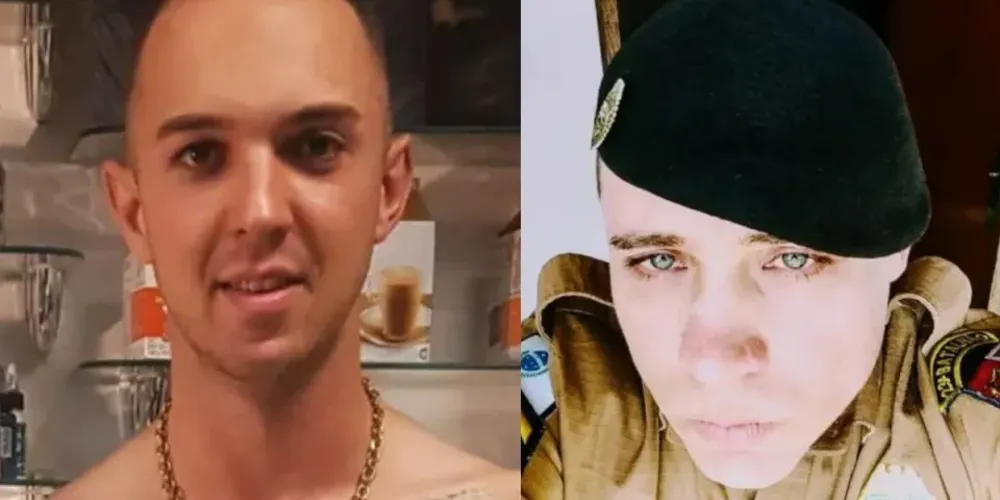 Saladini (esquerda) e Lobrigatte (direita) foram mortos com dezenas de tiros