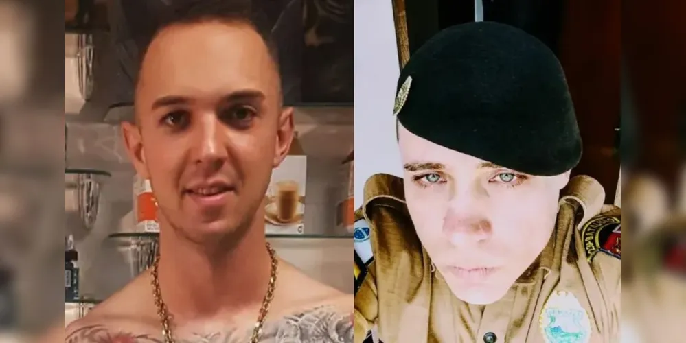 Saladini (esquerda) e Lobrigatte (direita) foram mortos com dezenas de tiros
