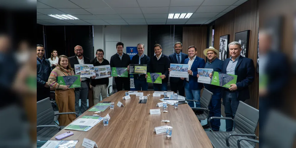 Projeto foi apresentado à prefeitura do município, em reunião em Curitiba
