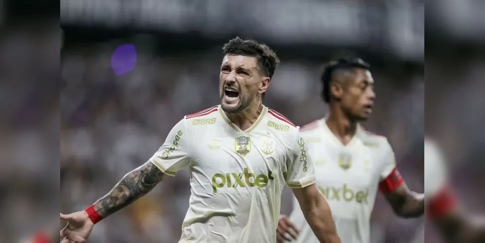 O Flamengo continua líder do Brasileirão