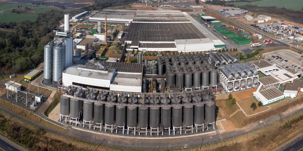 Fábrica da Heinekein em Ponta Grossa