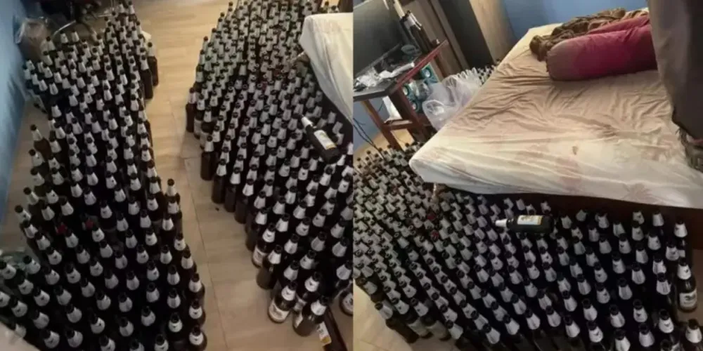 Os dois moravam juntos em Ban Chang, província de Rayong, na Tailândia