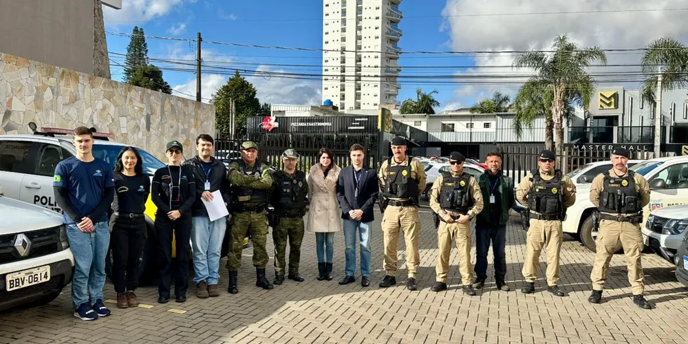 A ação ocorreu em conjunto entre equipes do Instituto Água e Terra, da Polícia Militar e da Força Verde