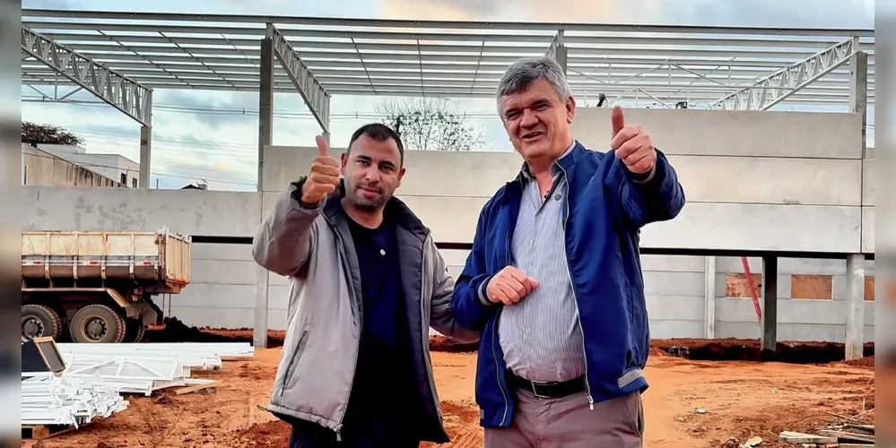 Edinei Monteiro e Juca Sloboda estiveram reunidos