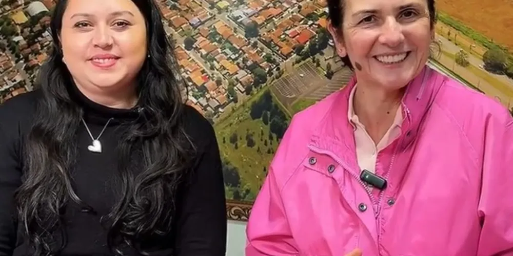 Bruna Javorski e Rita Araújo estiveram reunidas nesta segunda-feira (14)