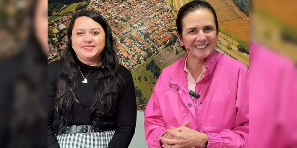 Bruna Javorski e Rita Araújo estiveram reunidas nesta segunda-feira (14)