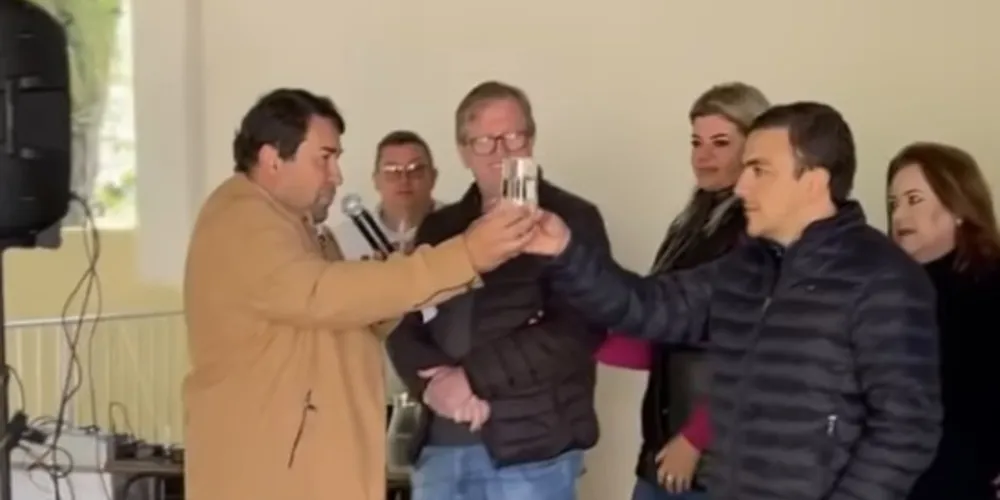 Orli de Cristo e Aliel Machado estiveram reunidos