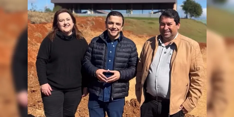 Aliel Machado e Orli de Cristo estiveram reunidos para anunciar a obra