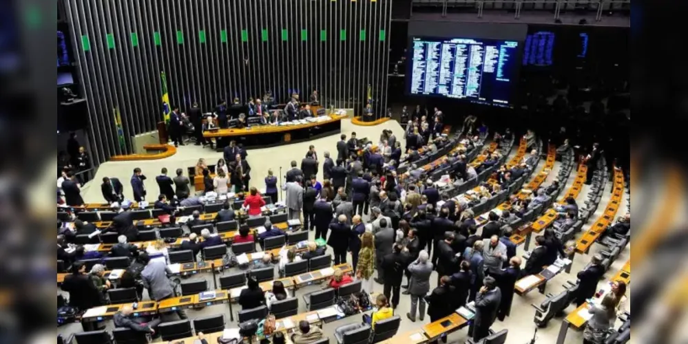 Parlamentares na Câmara dos Deputados