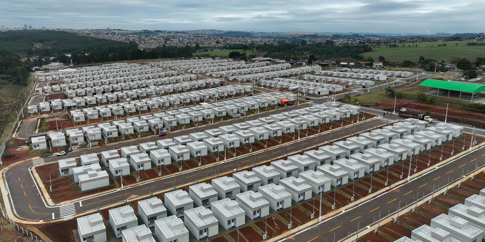 Novo conjunto residencial foi construído com o apoio do Governo do Estado