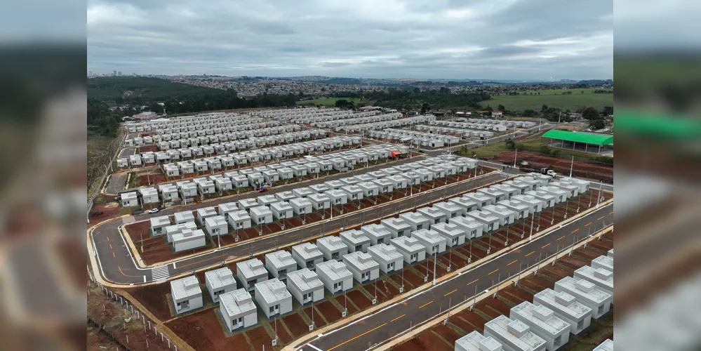 Novo conjunto residencial foi construído com o apoio do Governo do Estado