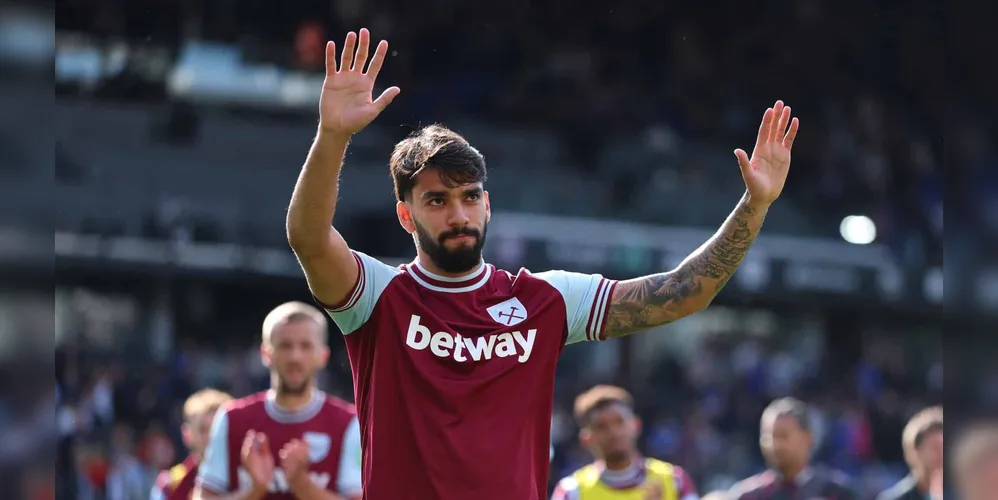 Lucas Paquetá em partida pelo West Ham