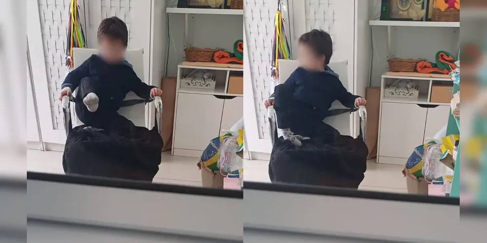 Um menino autista, de 4 anos, foi encontrado amarrado dentro de uma escola particular em Araucária