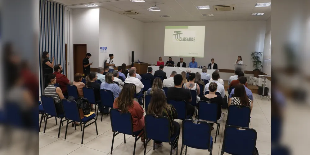 Reunião realizada pela diretoria do CimSaúde