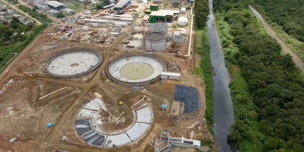 No sistema de esgotamento sanitário o aporte foi de R$ 664 milhões de janeiro a junho