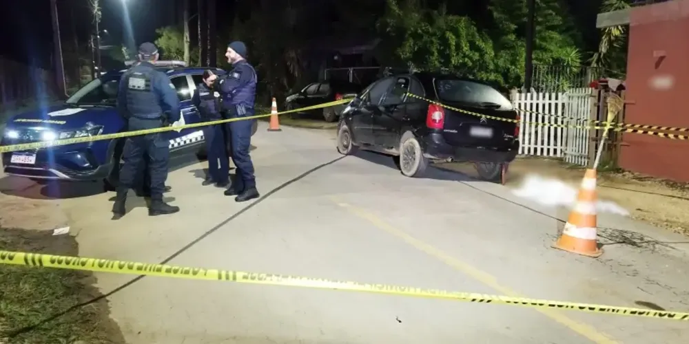 Uma ambulância chegou a ser acionada, mas o homem morreu no local