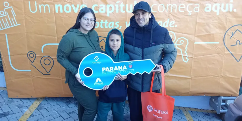 Famílias são beneficiadas com o investimento inaugurado na Colônia Dona Luiza, em PG