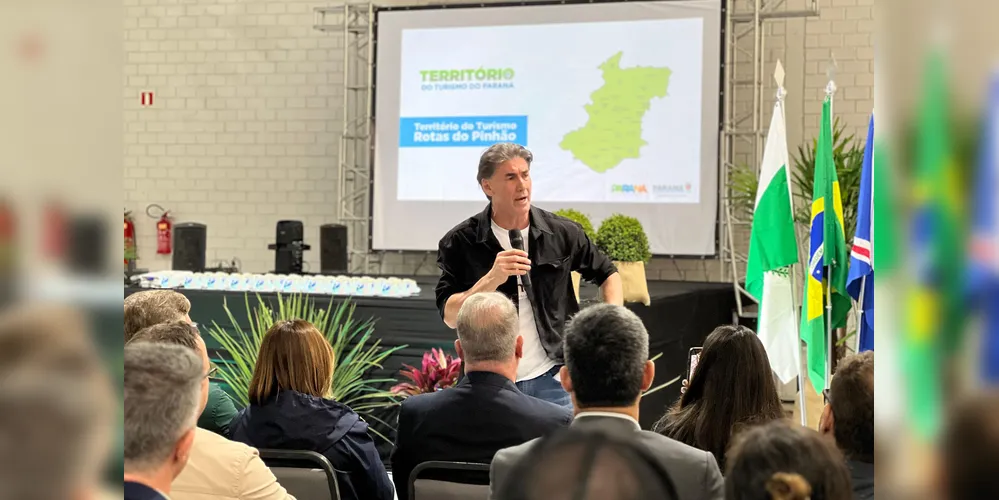 O secretário de Estado do Turismo, Leonaldo Paranhos, oficializou o território