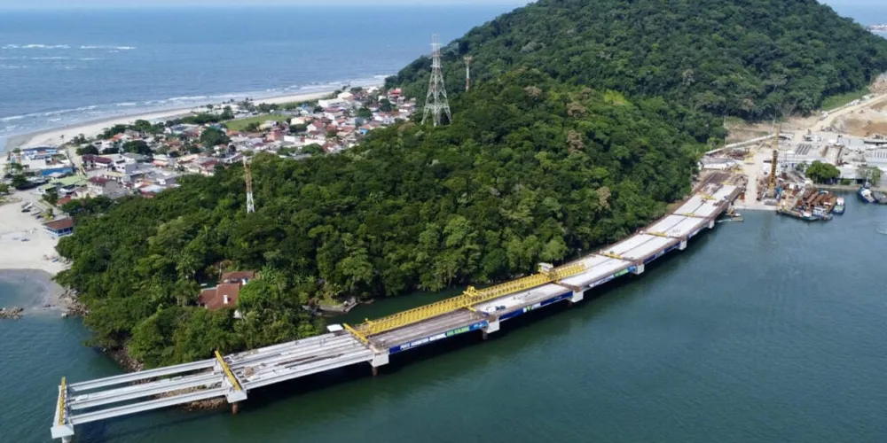 Ponte de Guaratuba poderá ser inaugurada com Maratona Internacional do Paraná em 2026