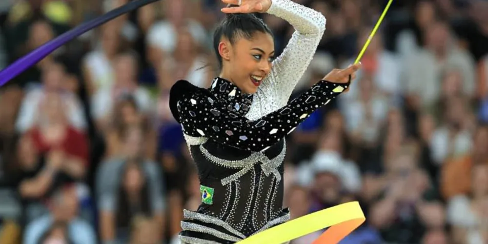Atleta olímpica de Ginástica Rítmica, Bárbara Domingos