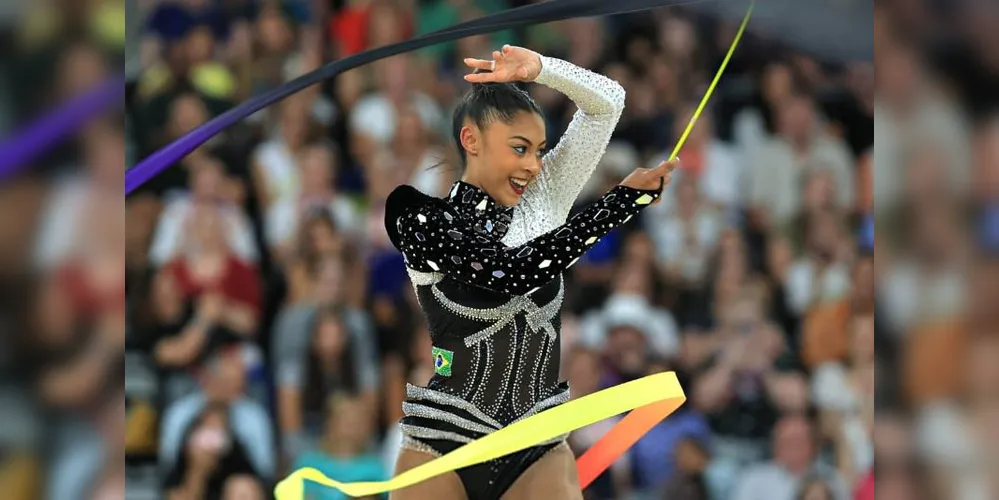 Atleta olímpica de Ginástica Rítmica, Bárbara Domingos