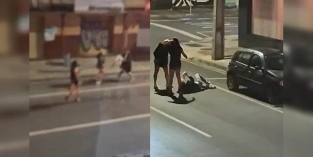 O homem recebeu golpes de estilete