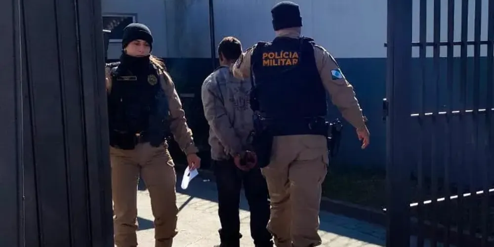 O homem acabou preso