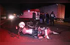 Acidente entre motos deixa feridos na Avenida Souza Naves